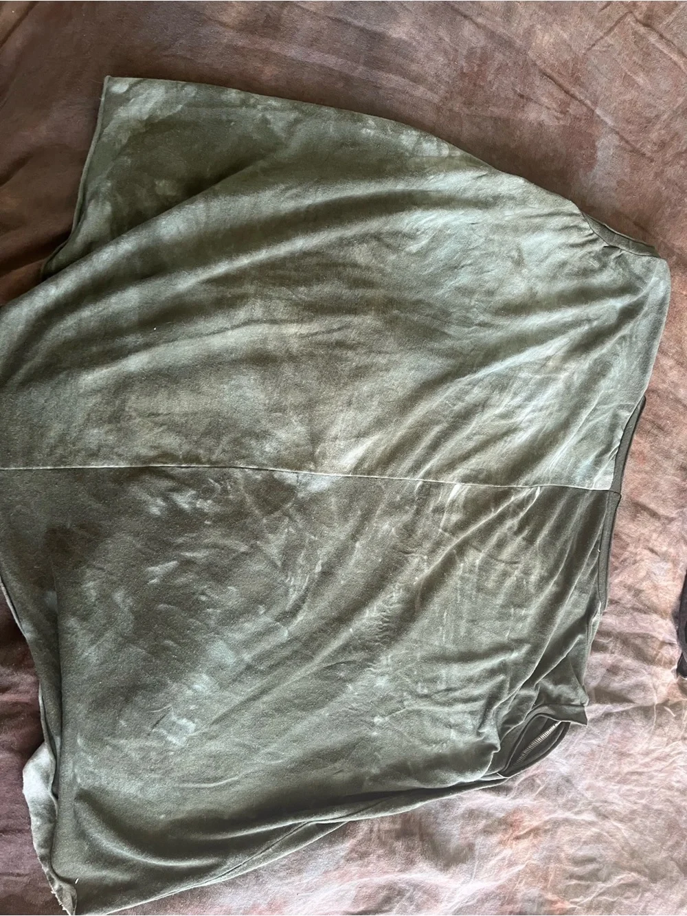Sinew Moon green Gaia XS/s top bamboo - Picture 3 of 3
